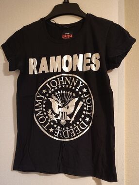 Ramones Black Graphic Band Tee
